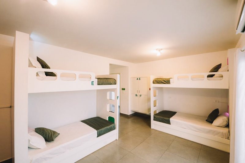 Dormitório compartilhado do Concept Design Hostel, Foz do Iguaçu