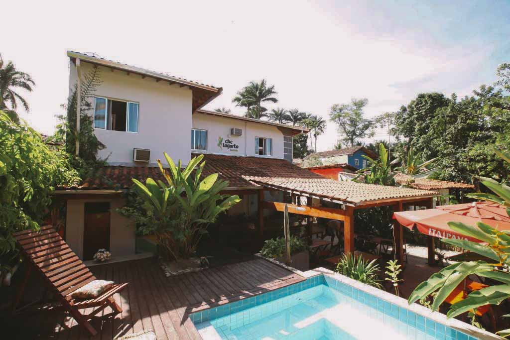 Che Lagarto, um dos melhores hostels em Paraty