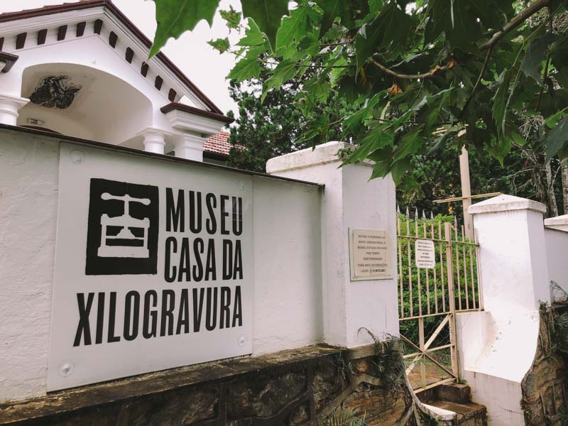 Museu Casa da Xilogravura, em Campos do Jordão, São Paulo