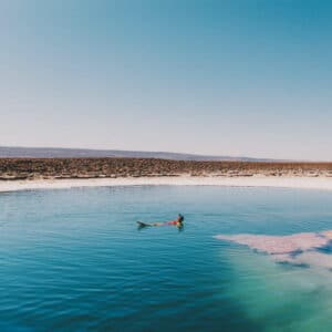 Lagunas escondidas no Deserto do Atacama, Chile