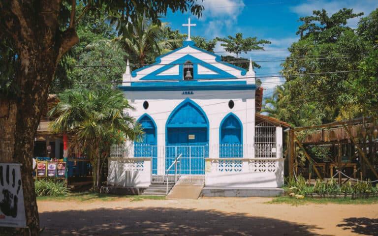 Igrejinha de Santo Antônio em Barra Grande, Península de Maraú, Bahia