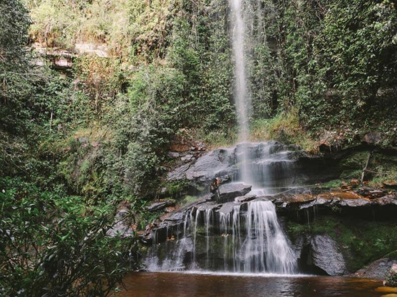 A Cachoeira do Rosário é um dos principais pontos turísticos de Pirenópolis