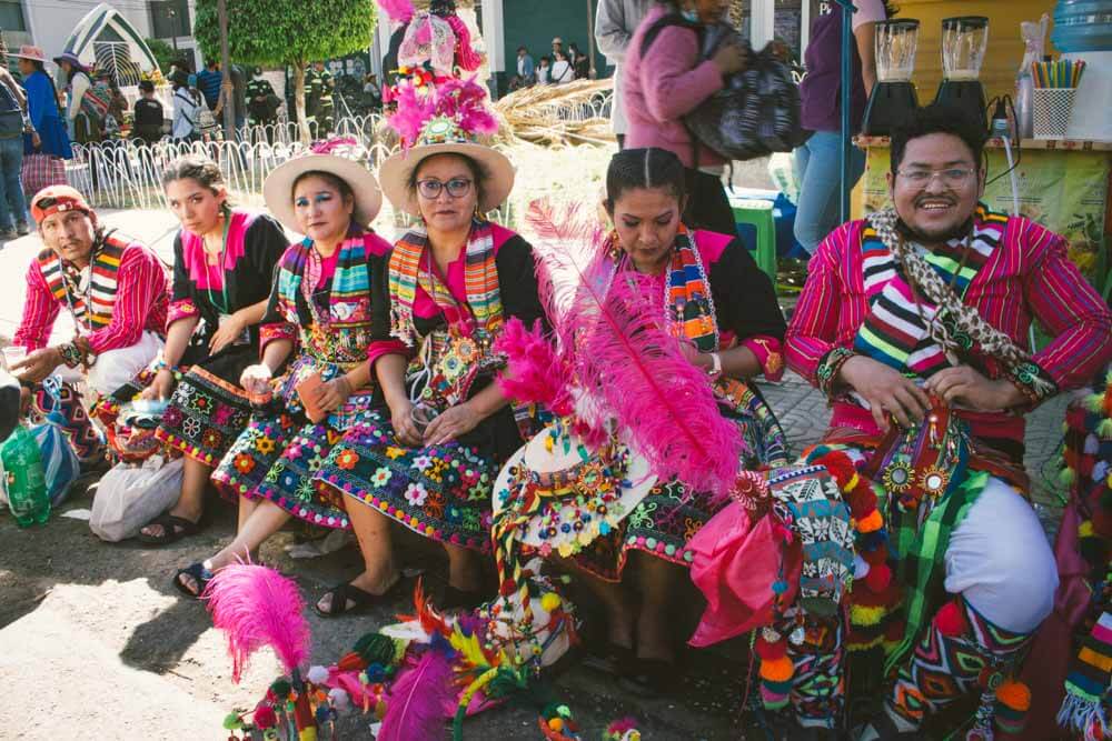 Festiva da Virgem de Urkupiña em Quilacollo, Bolívia