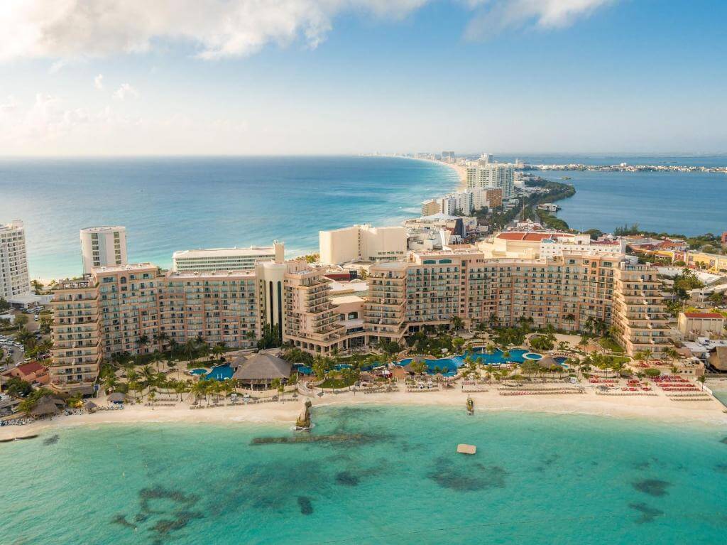 Grand Fiesta Americana Coral Beach, um dos hotéis mais luxuosos de Cancún