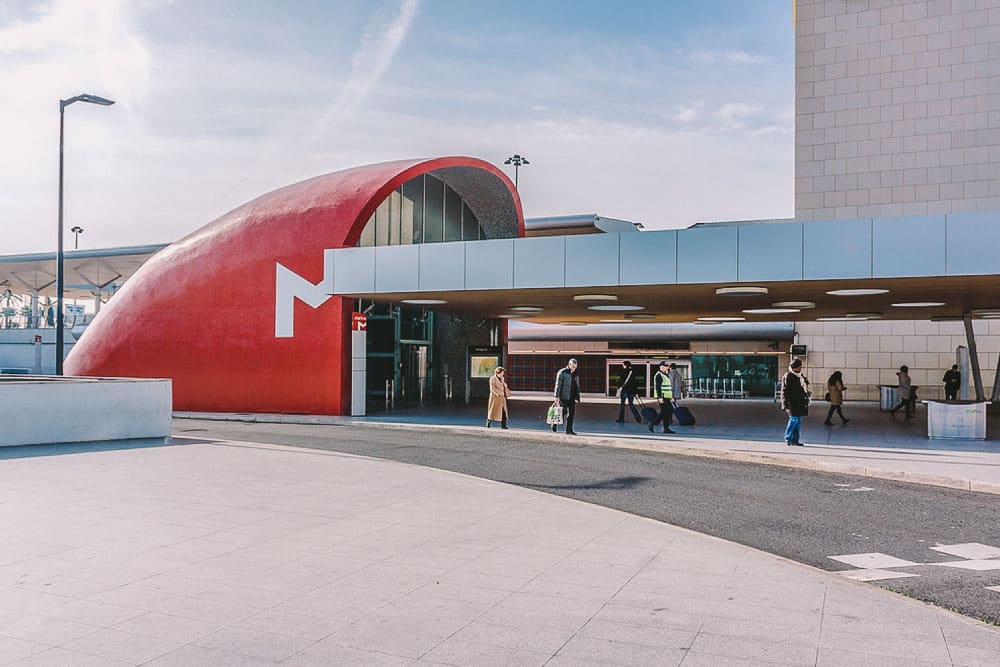 Metrô do aeroporto ao Centro de Lisboa