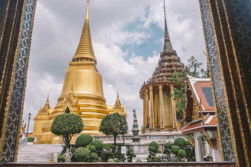 Visita ao Wat Phra Kaew, o Grande Palácio Real de Bangkok