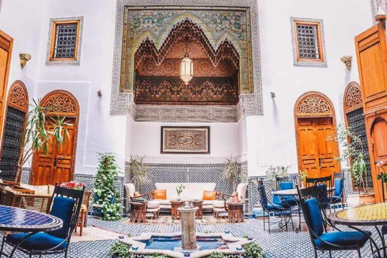 Hotel na Medina de Fez, Marrocos