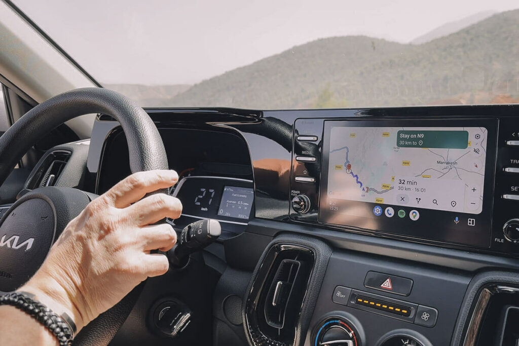 GPS para viagem de carro no Marrocos