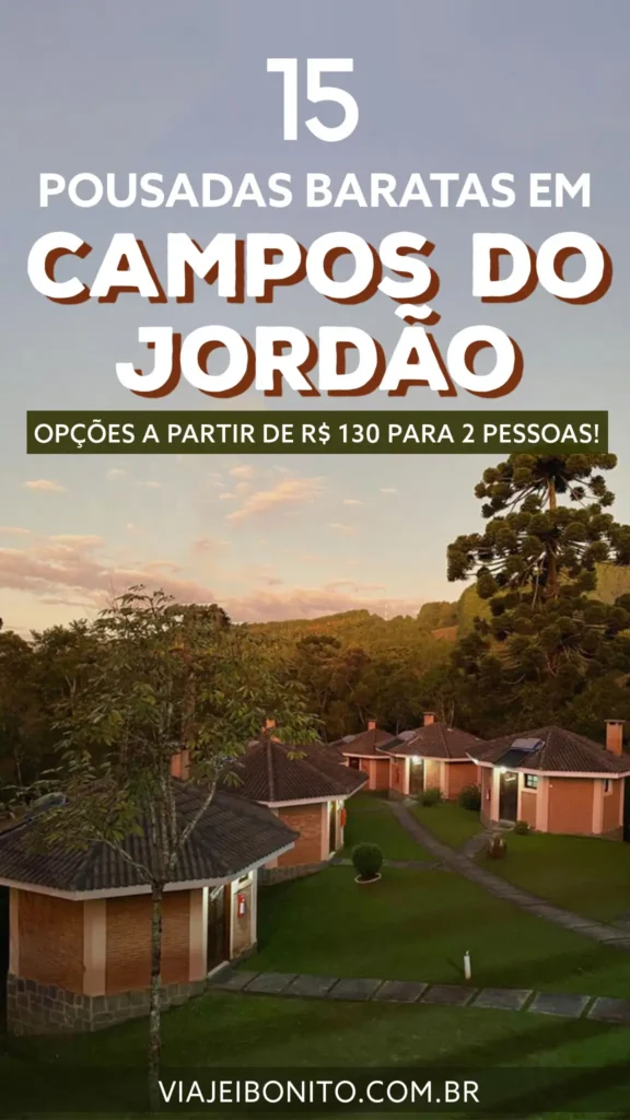 Pousadas baratas em Campos do Jordão, SP