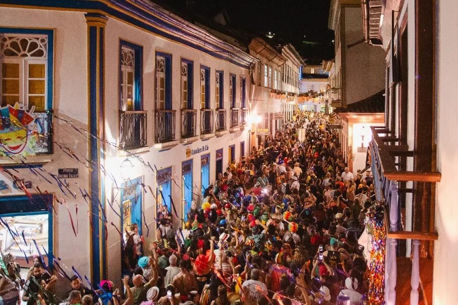 O Carnaval de Diamantina é um dos mais tradicionais de Minas Gerais e tem blocos para todas as idades