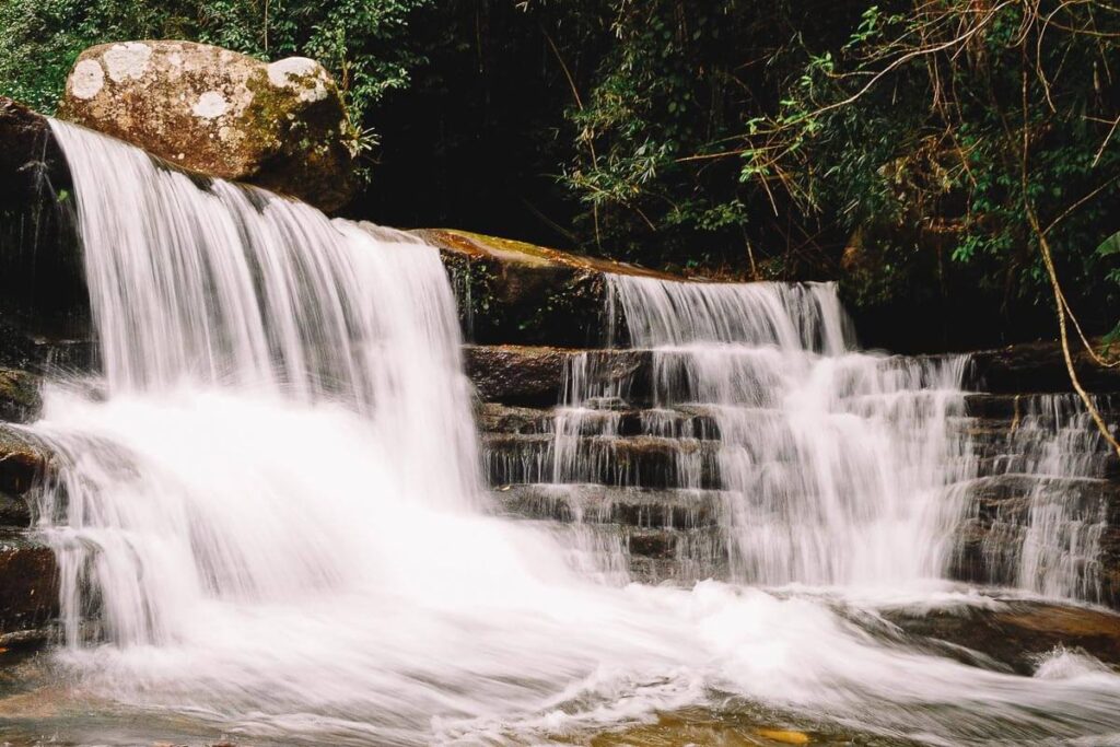 Cachoeira Sete Quedas em Arraial do Sana, Rio de Janeiro