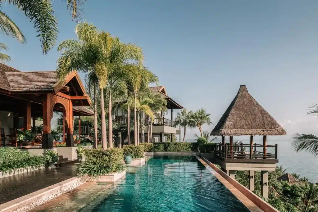 Resort de White Lotus na Tailândia