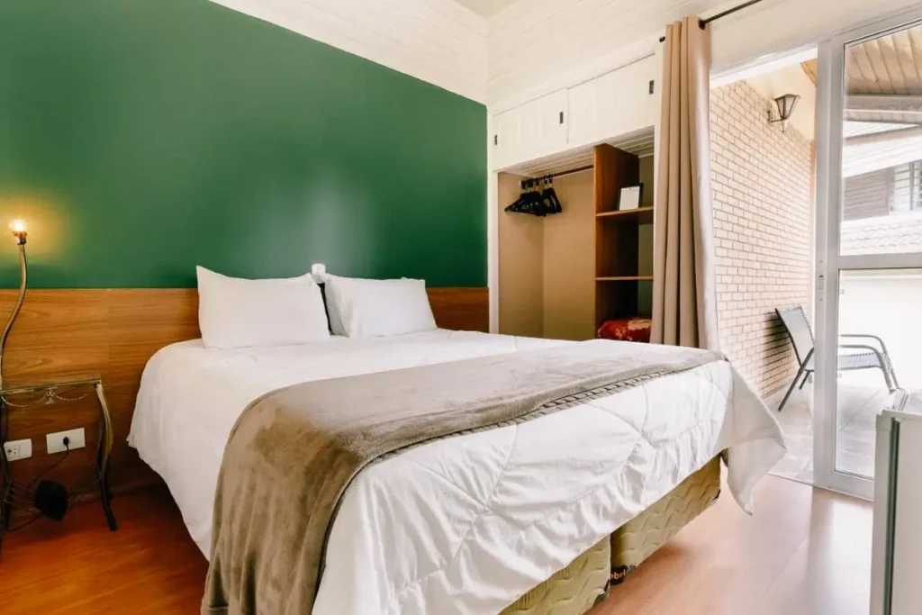 Quarto para casal no Velinn Hotel Geneve