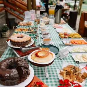 Café da manhã na Vila Vintage, Campos do Jordão