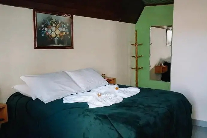 Quarto aconchegante para casal na Casa Moreira's Chalés