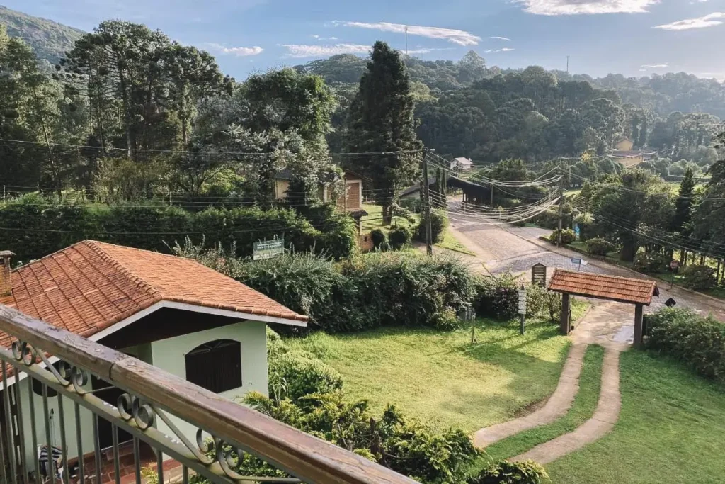 Pousada Regina está em meio à natureza da Serra da Mantiqueira