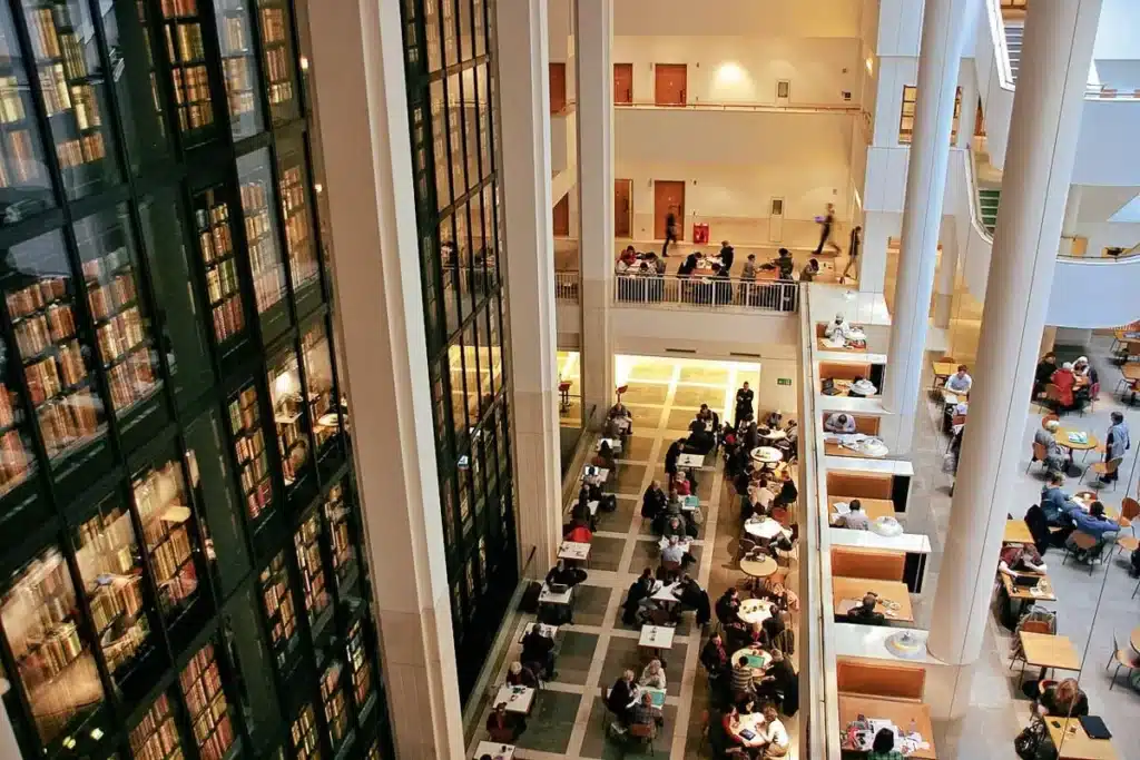 A British Library guarda manuscritos preciosos, que podem ser vistos pelo público gratuitamente