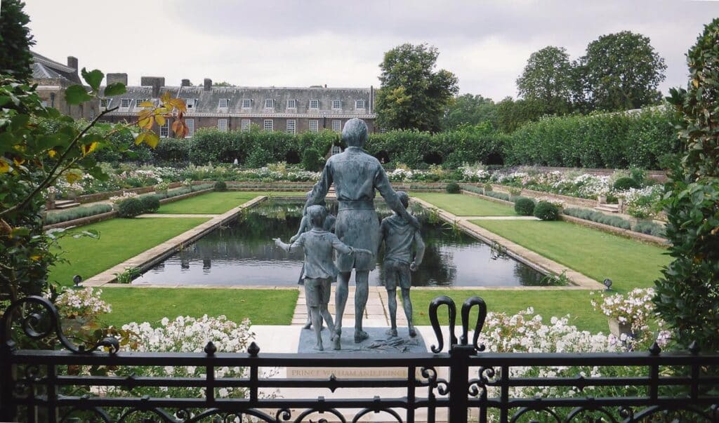 Kensington Gardens era o parque favorito da Princesa Diana em Londres