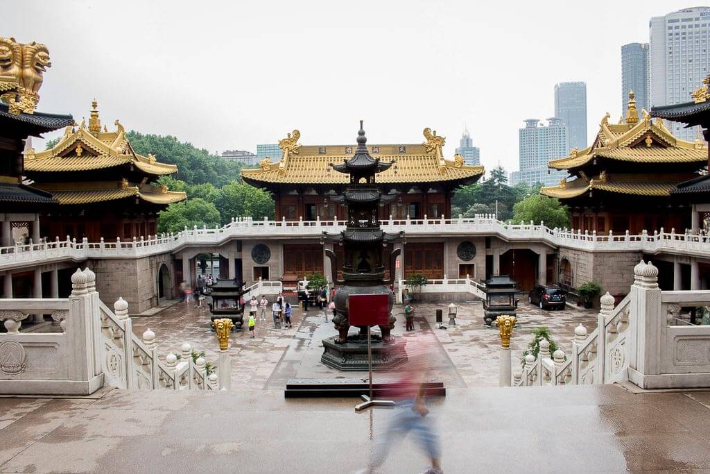 O Templo de Jing'an dá nome ao bairro favorito dos expatriados em Xangai