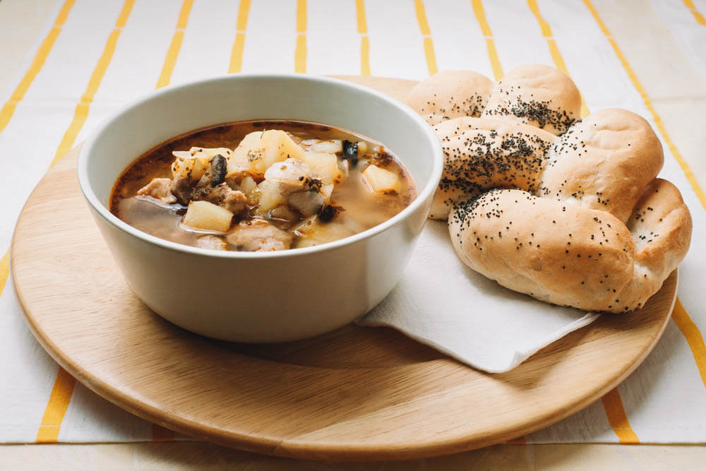 Goulash eslovaco, um pouco diferente das receitas tradicionais