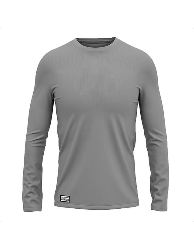 Blusa de mang longa com proteção UV