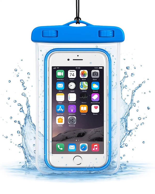 Capa de celular impermeável