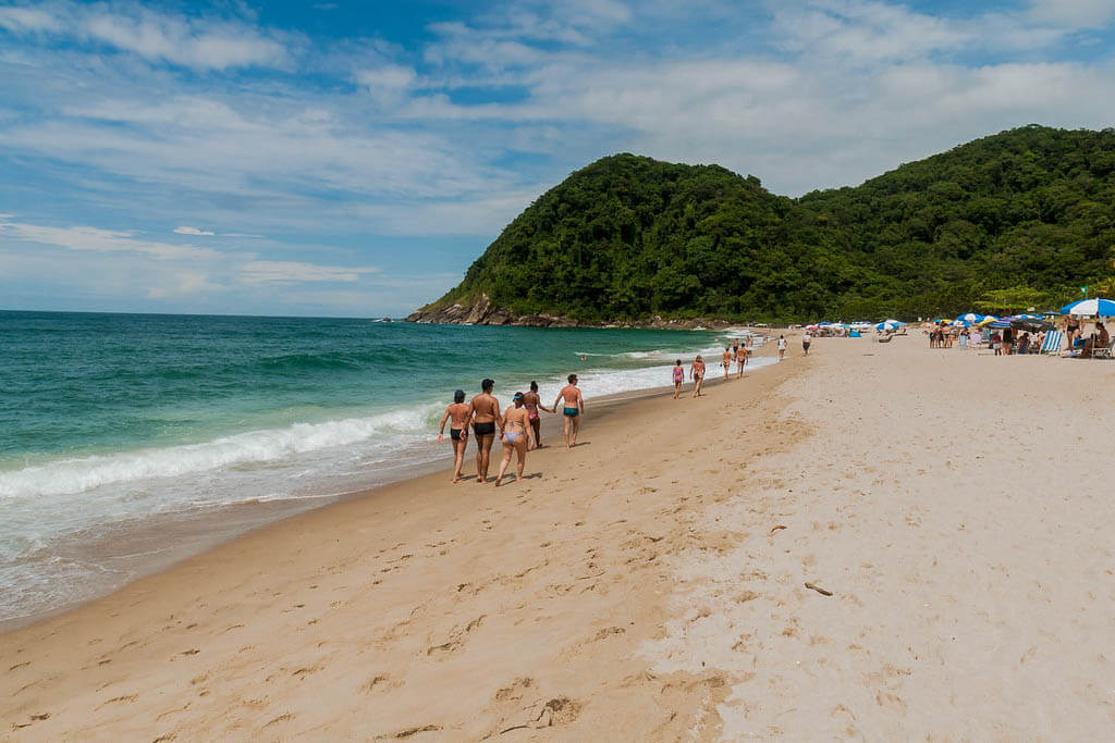 Juréia, praia tranquila em São Paulo