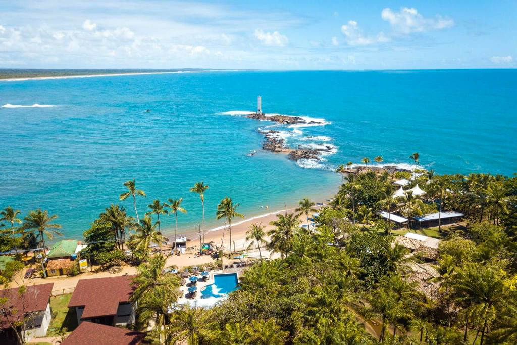 Praia da Concha, uma das mais bonitas em Itacaré, Bahia