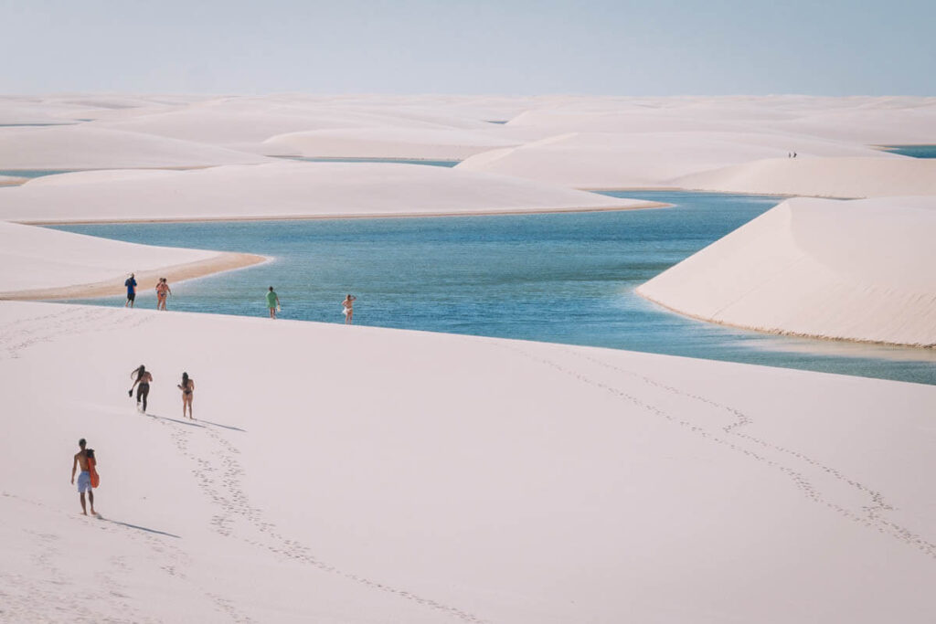 Passeio pela Lagoa Bonita, Lençóis Maranhenses