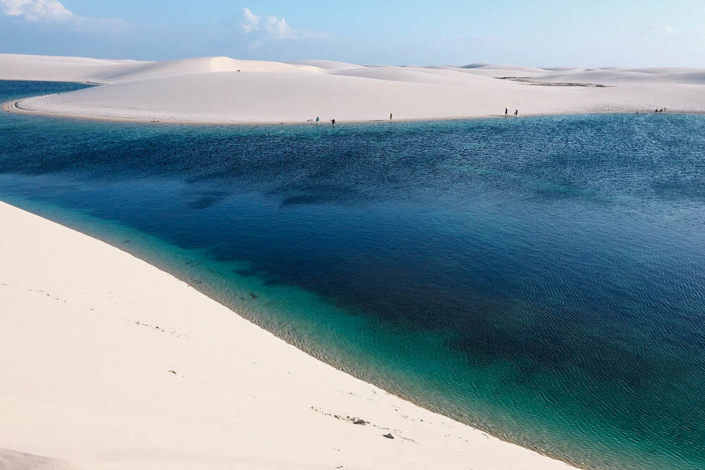 Lagoa da Gaivota, em Santo Amaro, Lençóis Maranhenses