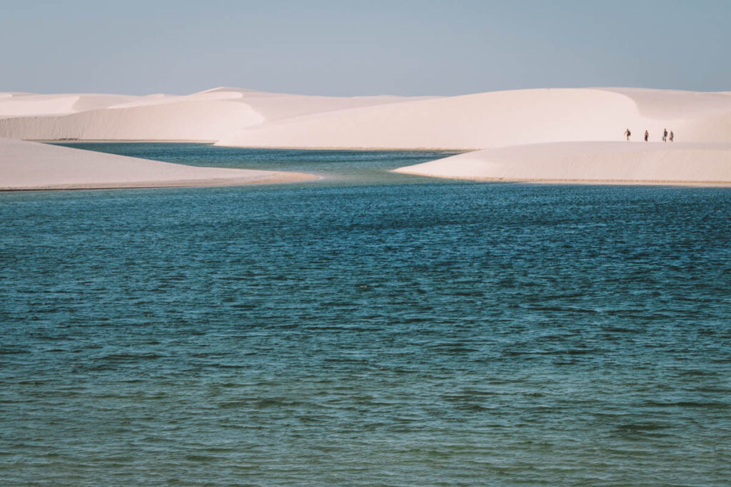 Lagoas Emendadas, as mais bonitas dos Lençóis Maranhenses