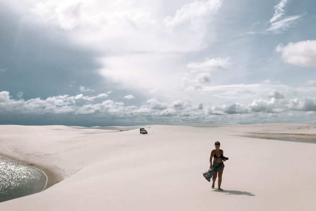 Lençóis maranhenses em janeiro