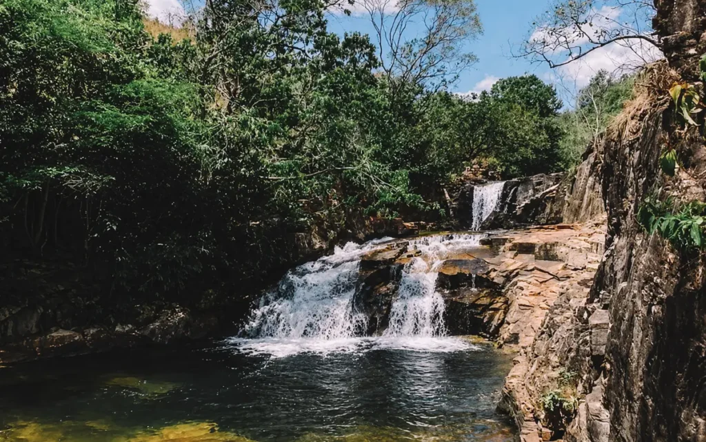Cachoeira São Jorge, uma das cachoeiras mais bonitas em Pirenópolis