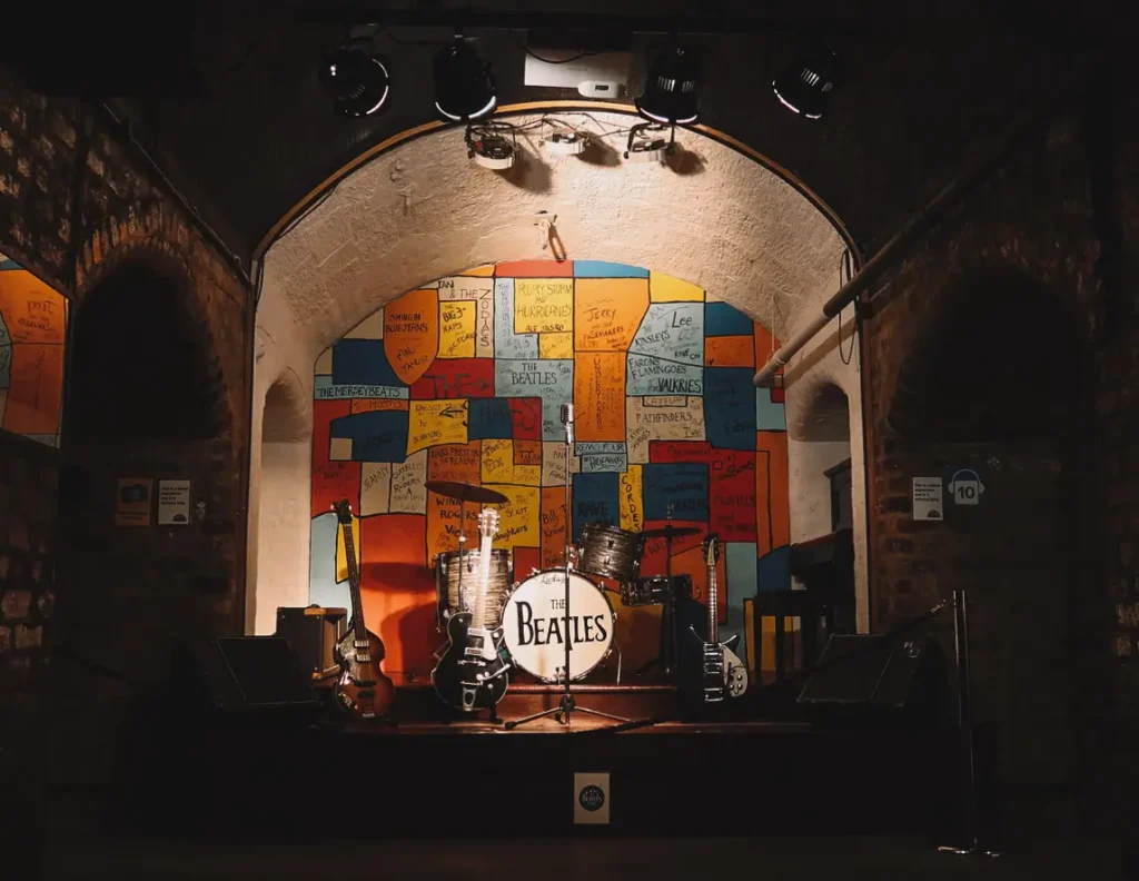 Réplica da Cavern Club dentro da Beatles Story