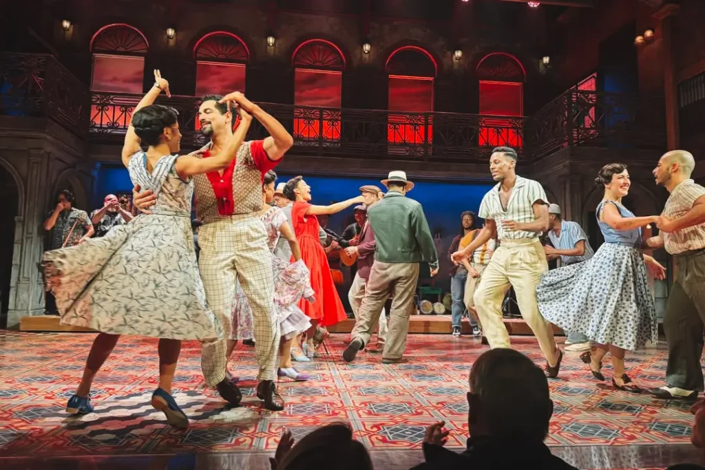 Assistindo ao musical Buena Vista Social Club na Broadway, Nova York, EUA