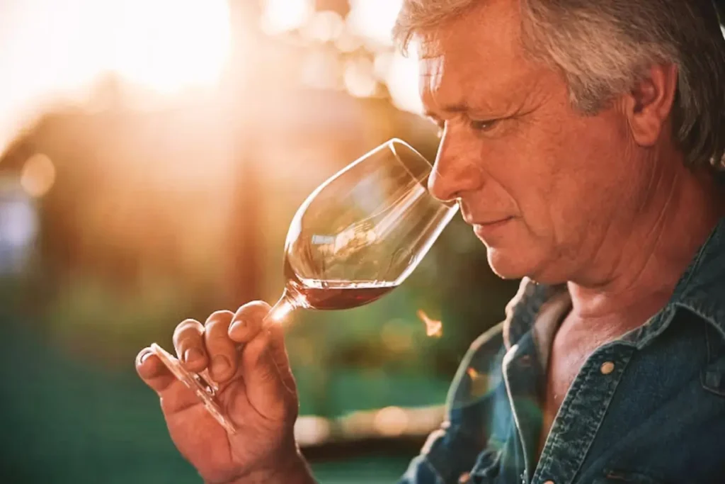 Degustação às cegas durante tour de vinho no Uruguai