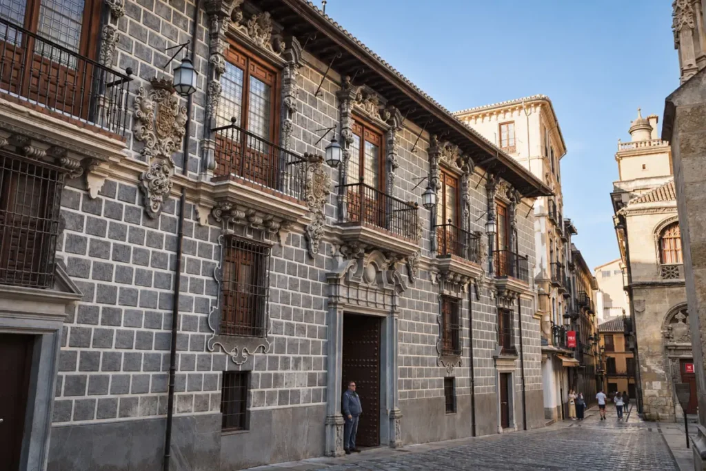 Fachada da Madraza de Granada, Espanha