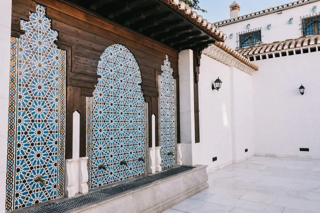 Pátio da Mezquita Mayor de Granada