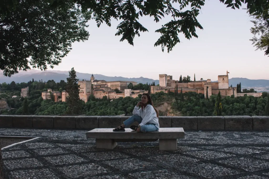 Mirador de San Nicolás durante o amanhecer