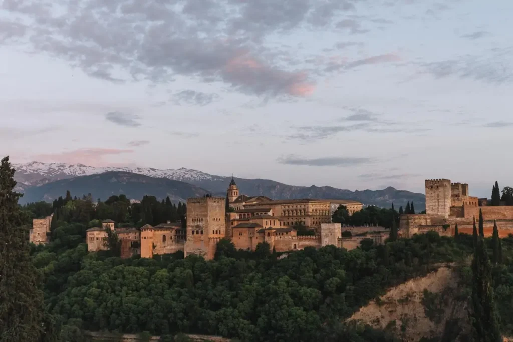 Vista da Alhambra a partir do Mirador de San Nicolás