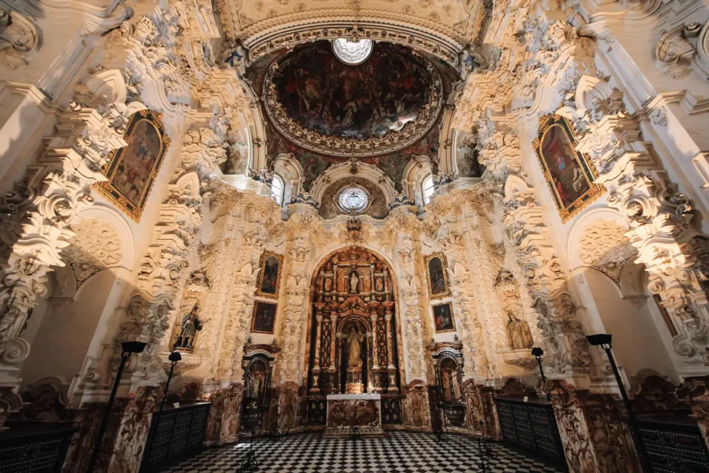 Sacristia do Monasterio de la Cartuja, em Granada