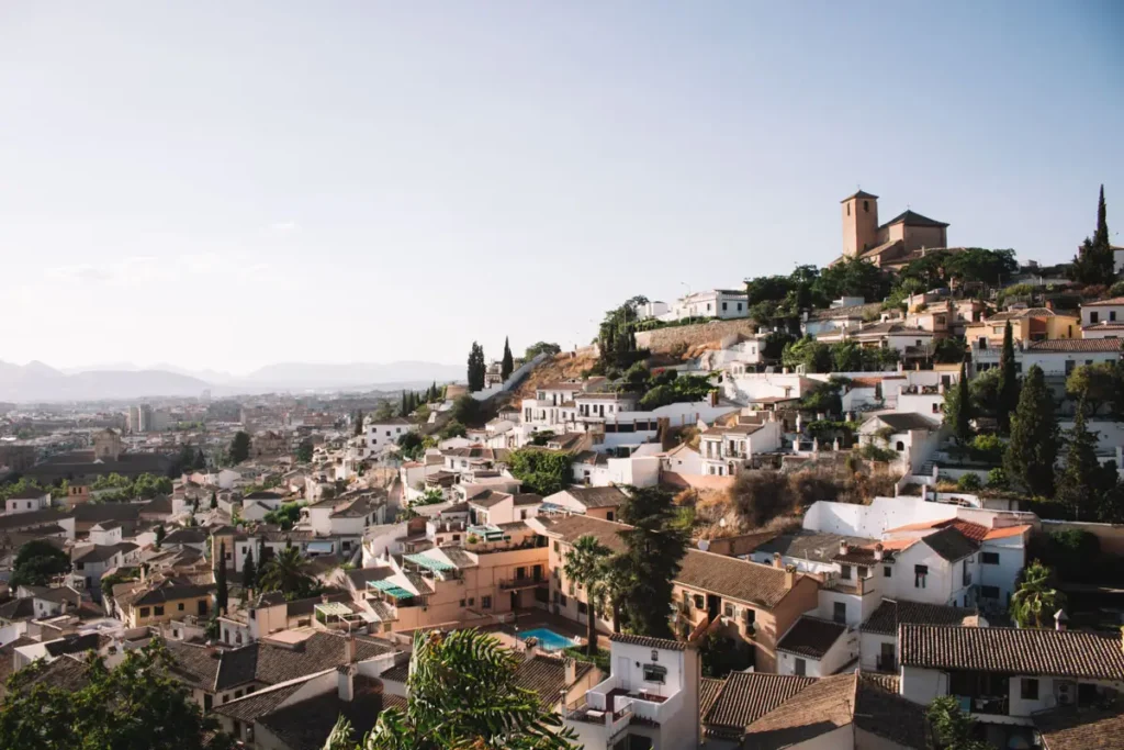 Vista da cidade de Granada a partir do Palácio de Dar al-Horra