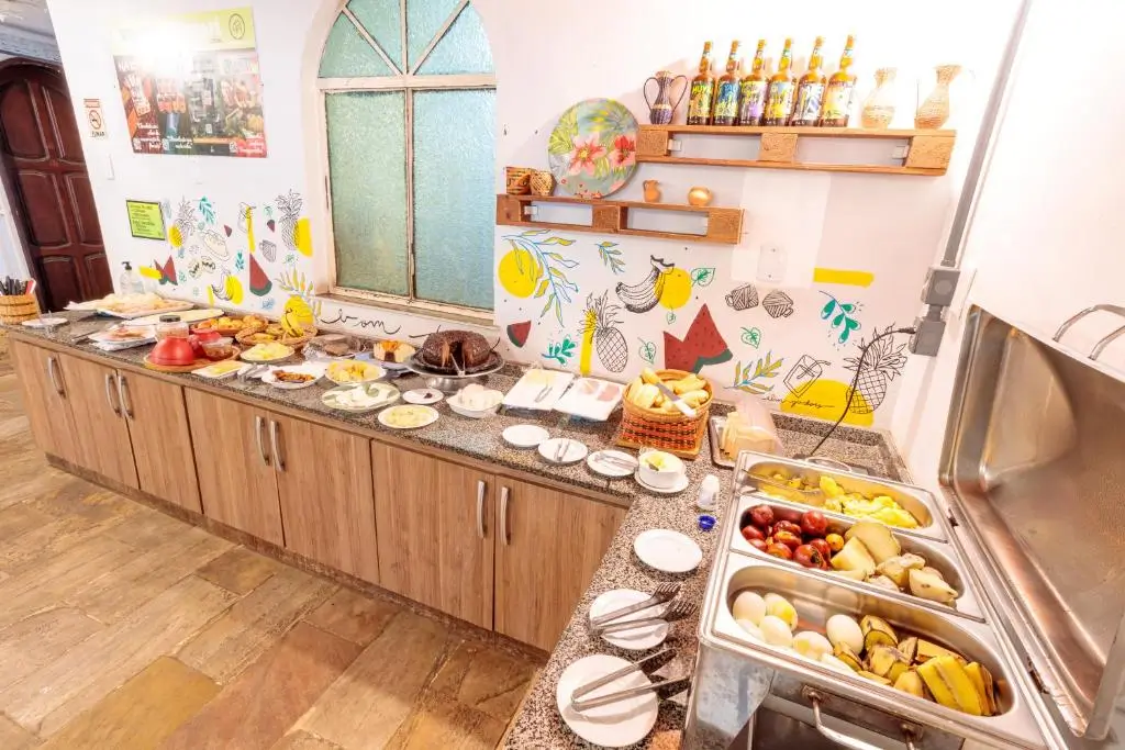 Café da manhã no Local Hostel