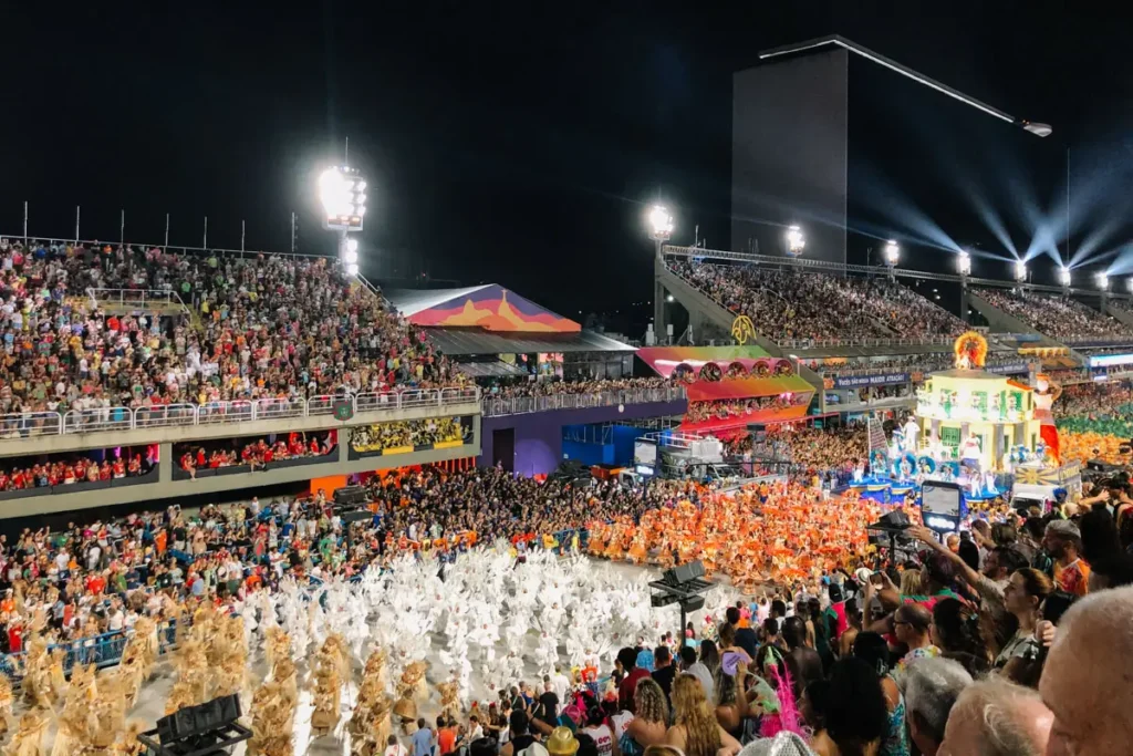 Desfile de Carnaval na Sapucaí